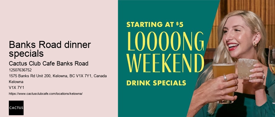 Outdoor dining experience in Kelowna