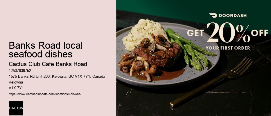 Banks Road culinary excellence