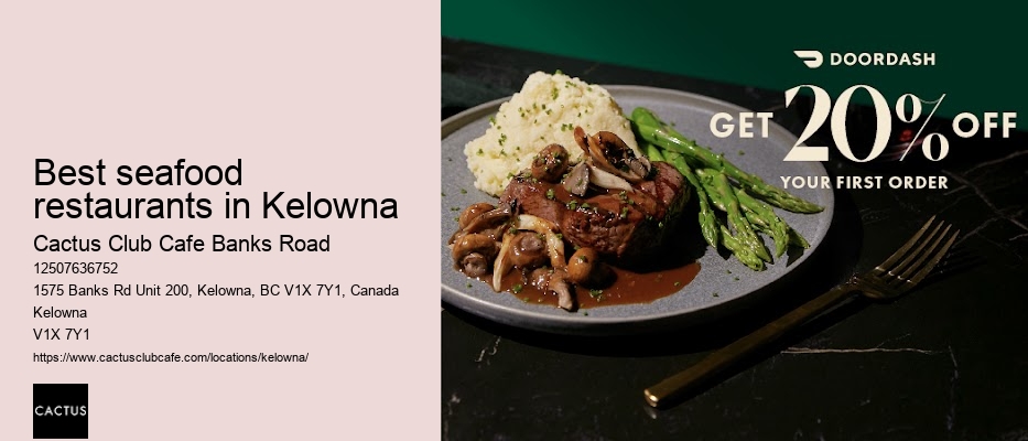 Kelowna restaurant guide