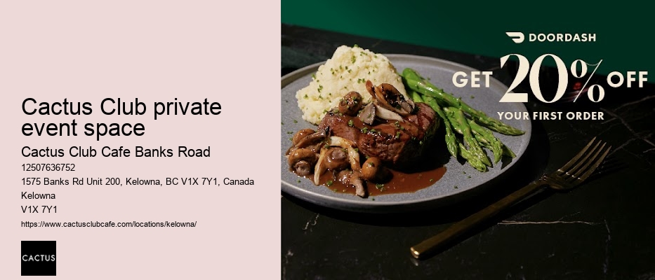 Cactus Club upscale casual dining