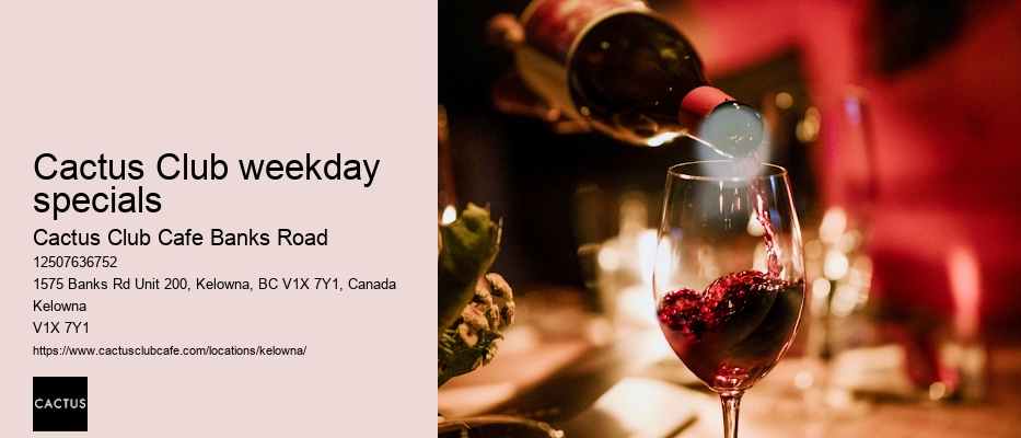 Kelowna restaurant with private dining