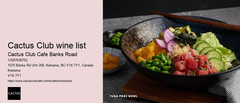 Top-rated casual dining in Kelowna