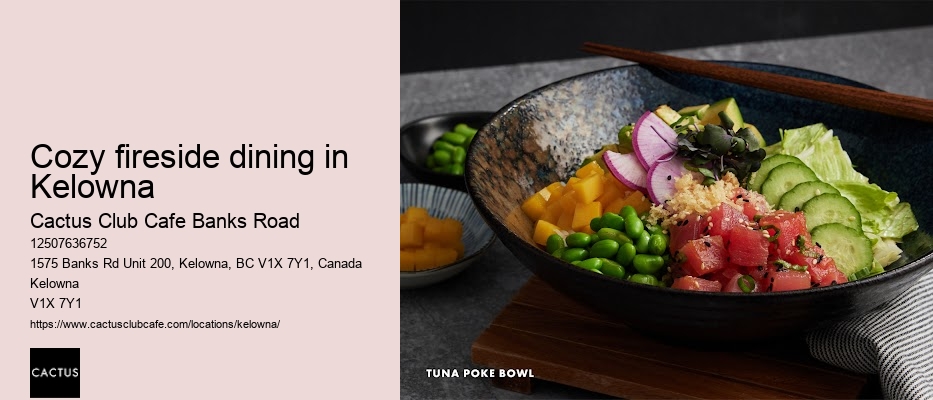 Kelowna restaurant with private dining room