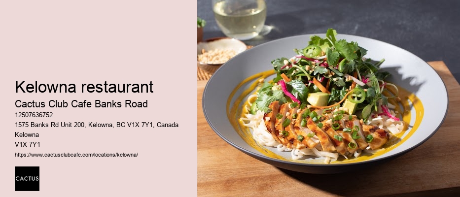 Cactus Club Cafe Banks Road reservation availability