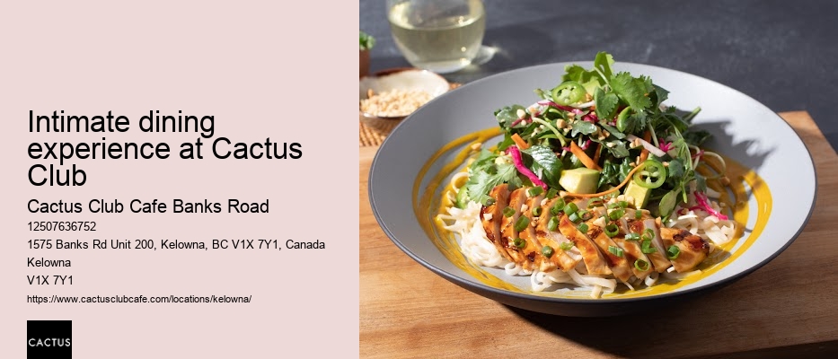 Kelowna dinner options