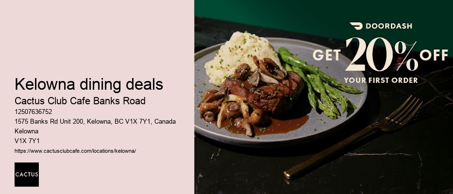 Popular restaurant in Kelowna