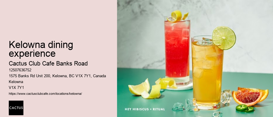 Cactus Club upscale casual dining