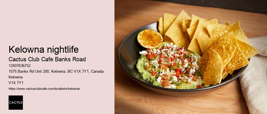 Best places to eat in Kelowna