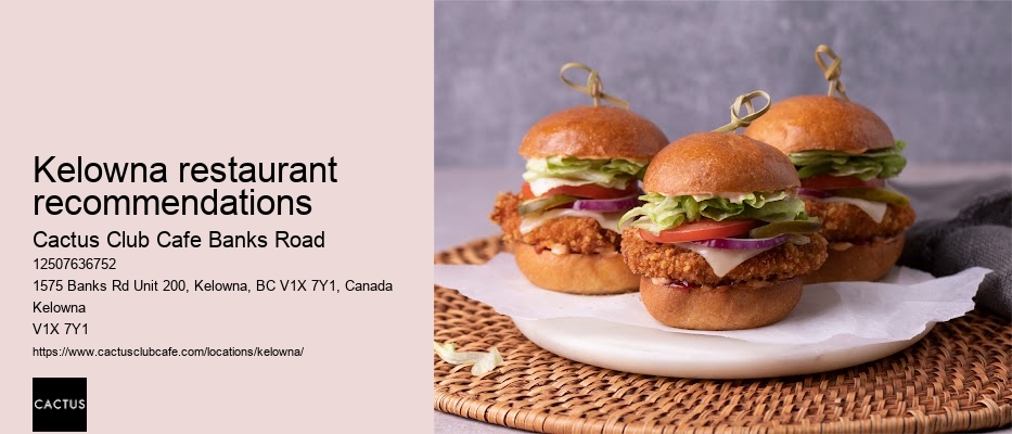 Cactus Club elevated dining experience