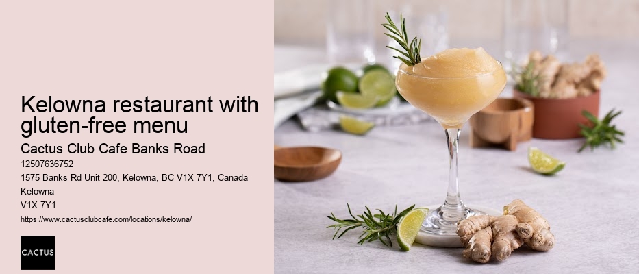 Cactus Club Cafe Banks Road chef
