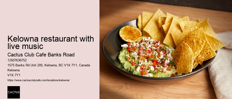 Cactus Club Cafe Banks Road dine-in experience