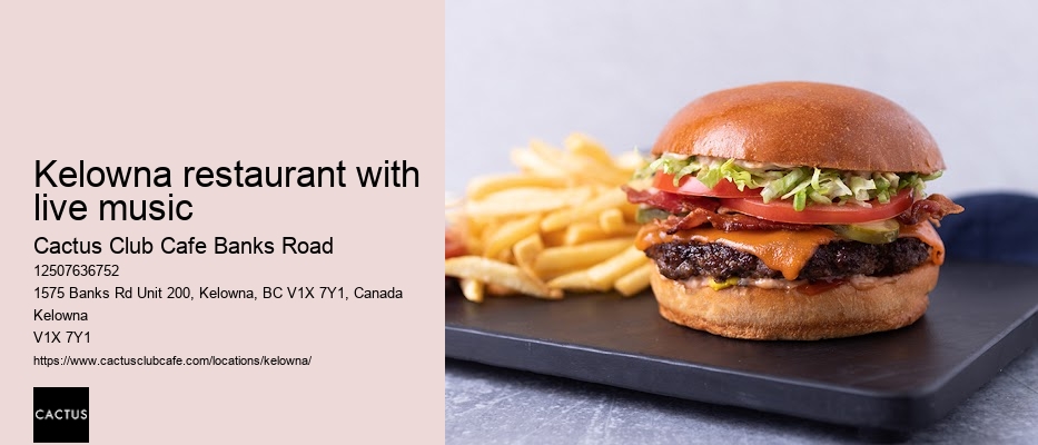 Cactus Club Cafe Banks Road weekend specials