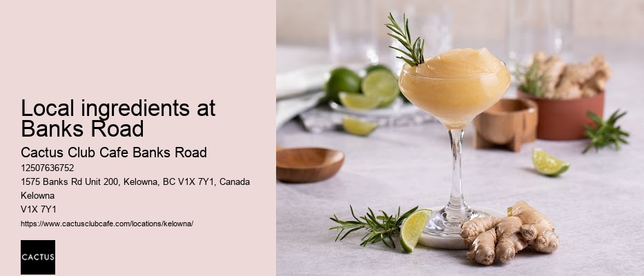 Cactus Club Cafe Banks Road chef