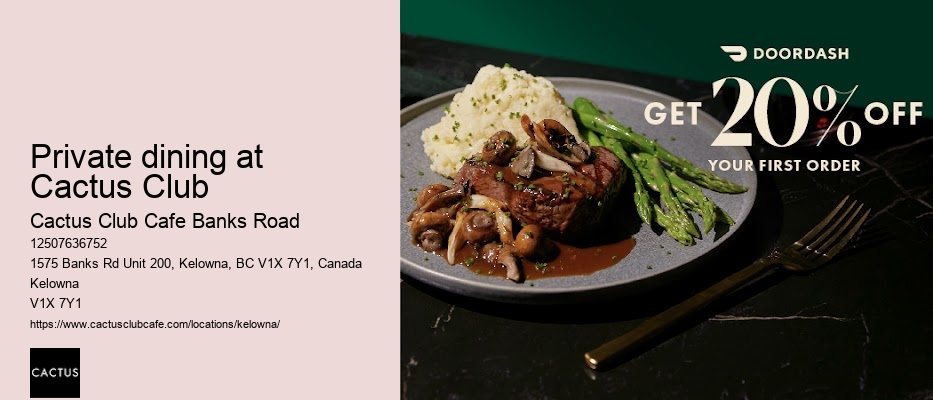 Cactus Club Instagram-worthy dishes