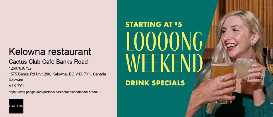 Kelowna restaurant