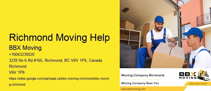 Richmond Moving Help