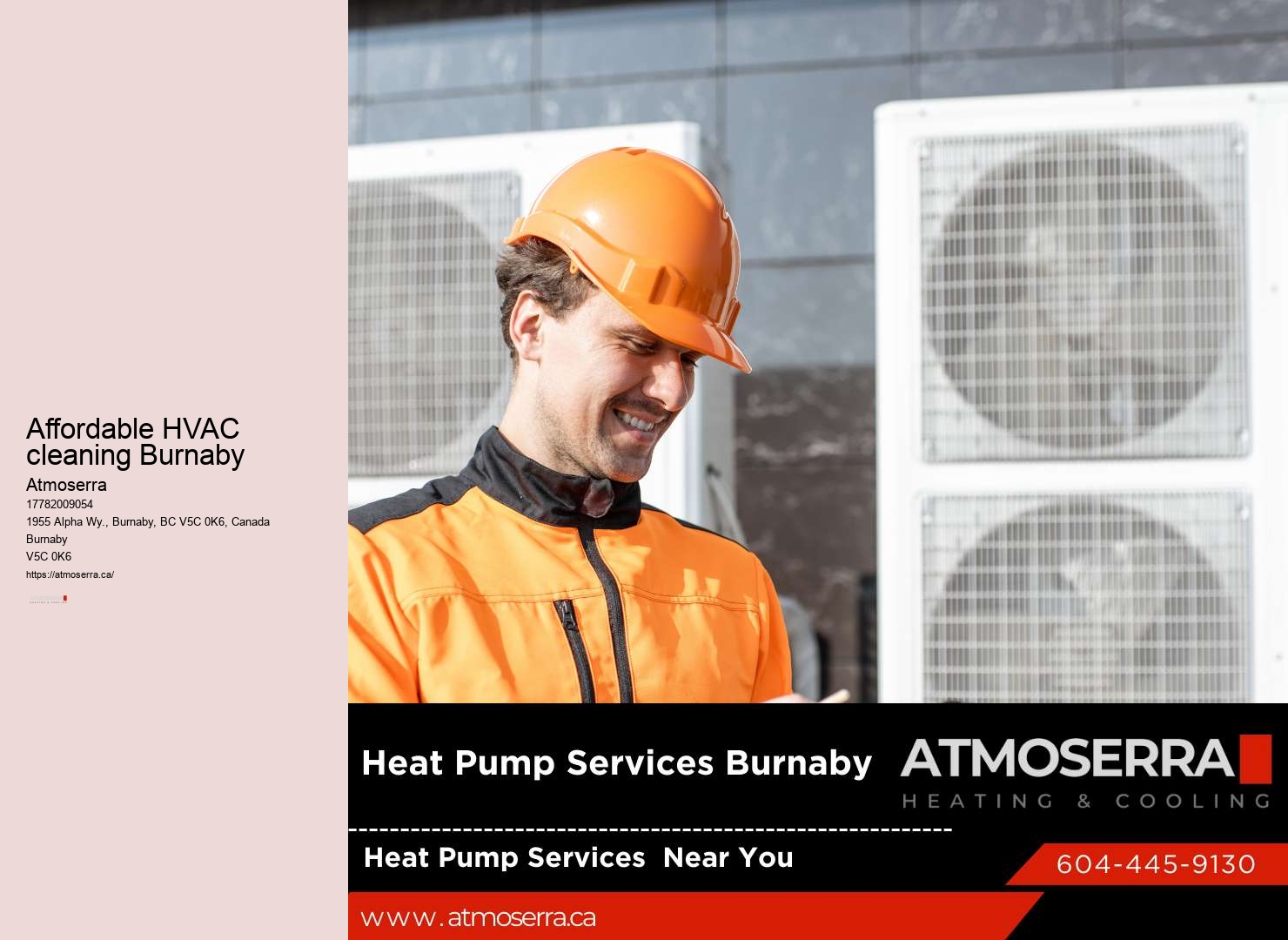 Residential HVAC repairs Burnaby