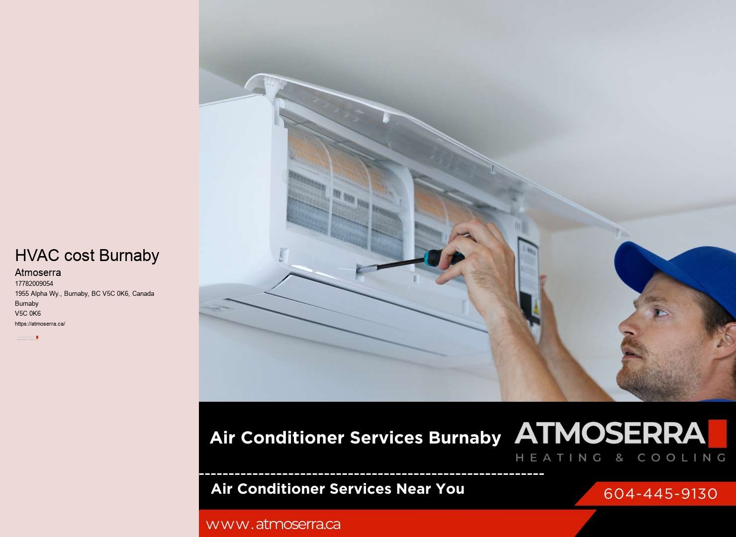 Burnaby HVAC system maintenance