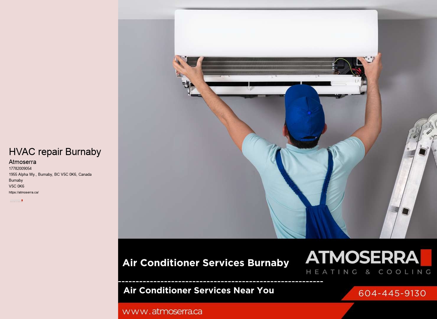 Professional HVAC repairs Burnaby