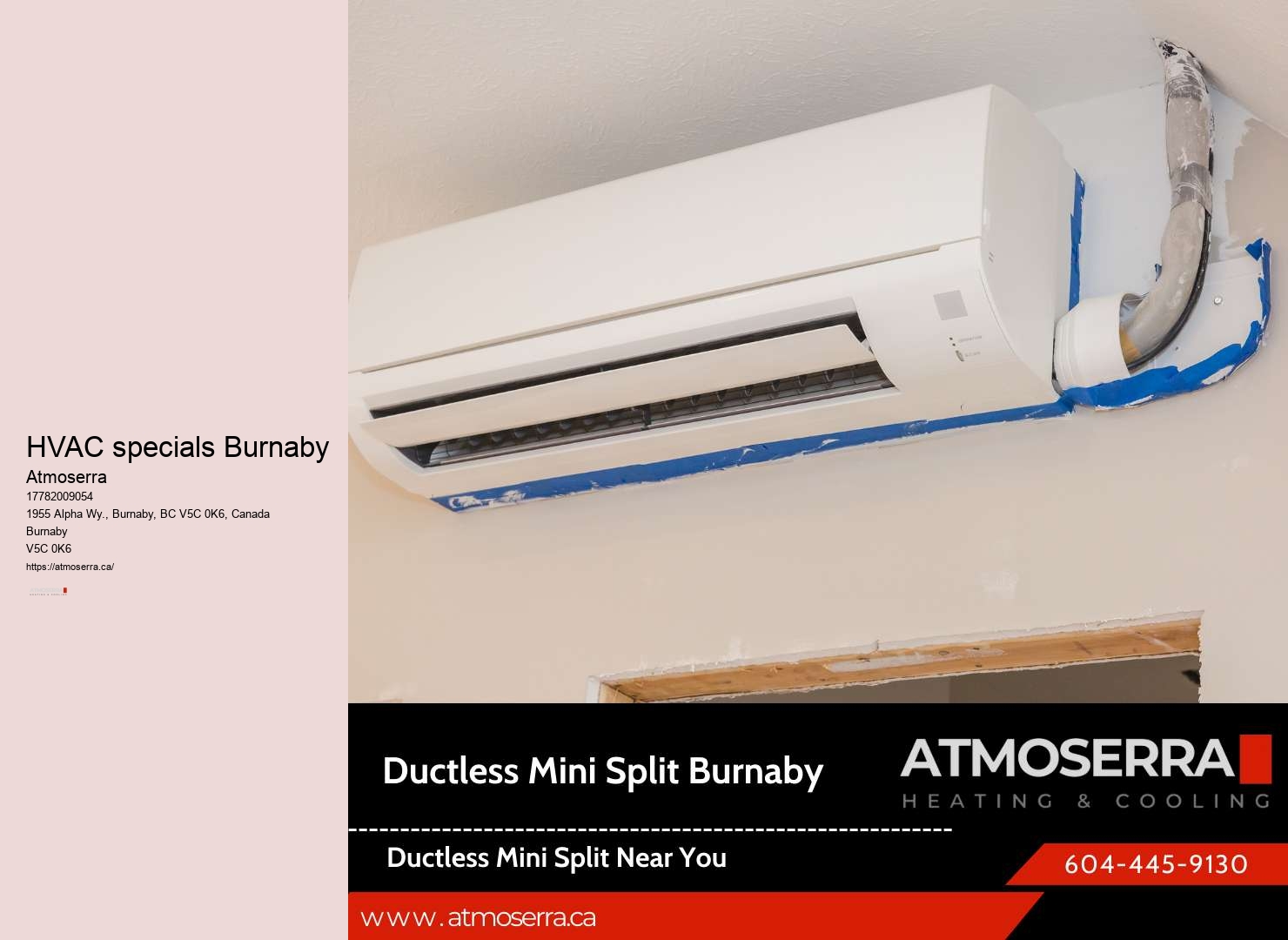 Customized HVAC maintenance plans Burnaby
