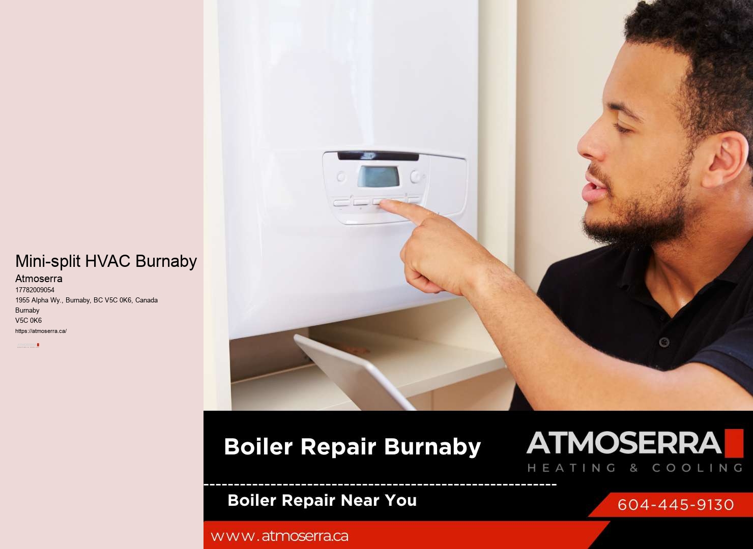 Mini-split HVAC system Burnaby
