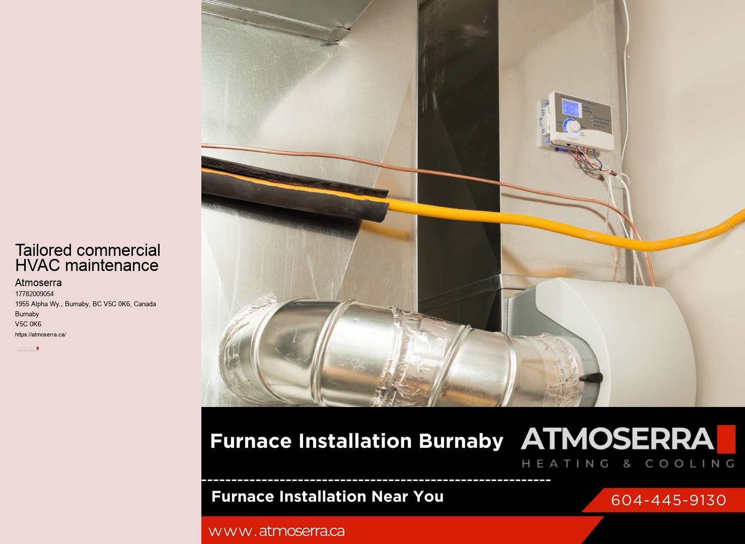 HVAC system repair services Burnaby