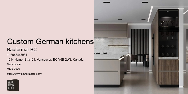 Custom kitchen cabinetry