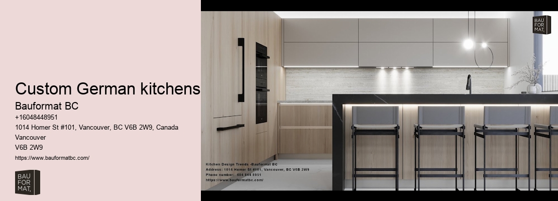 German Kitchen Cabinets Vancouver Sleek Design