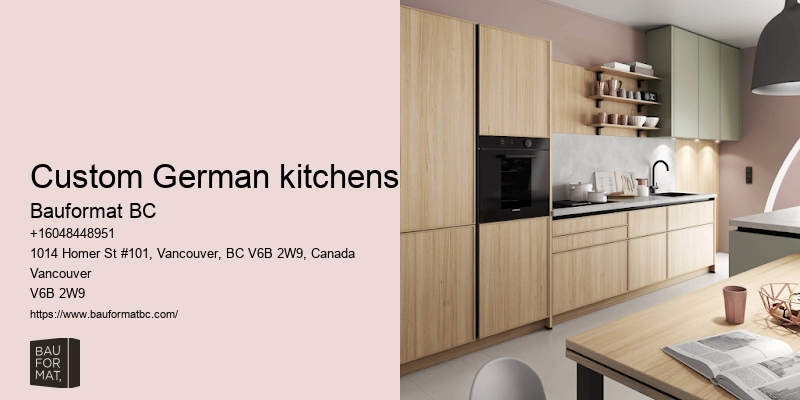 German luxury kitchens