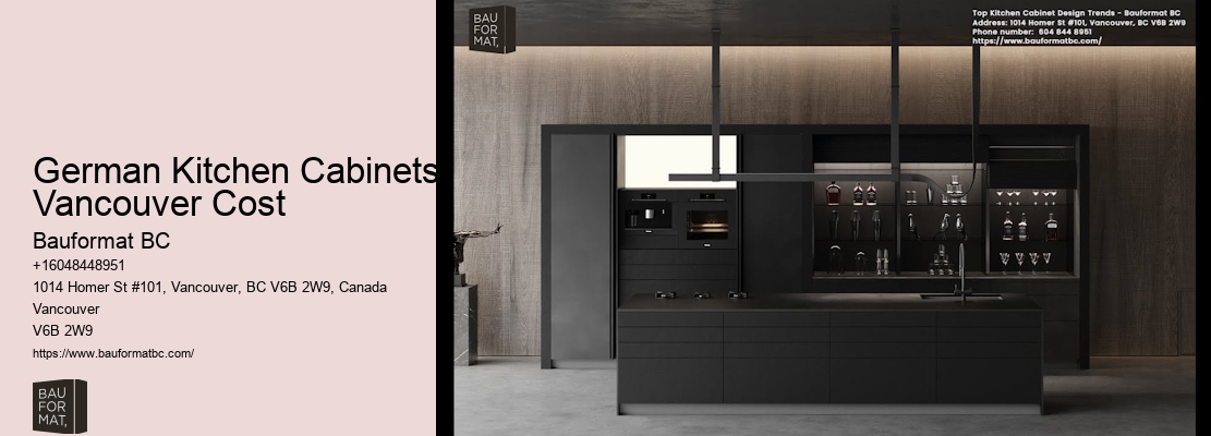 German Kitchen Cabinets Vancouver Consultation