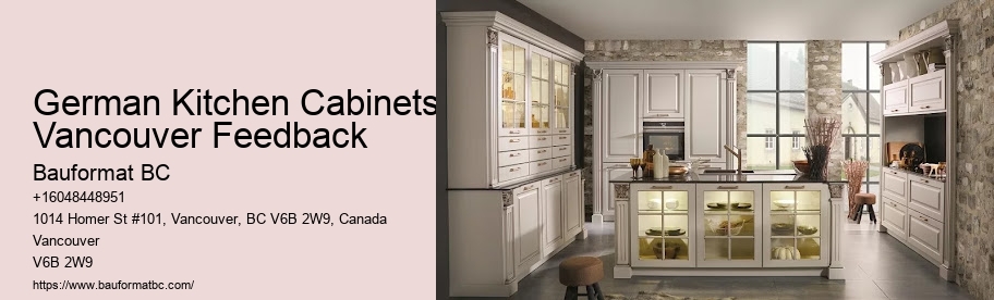 German Kitchen Cabinets Vancouver Suppliers