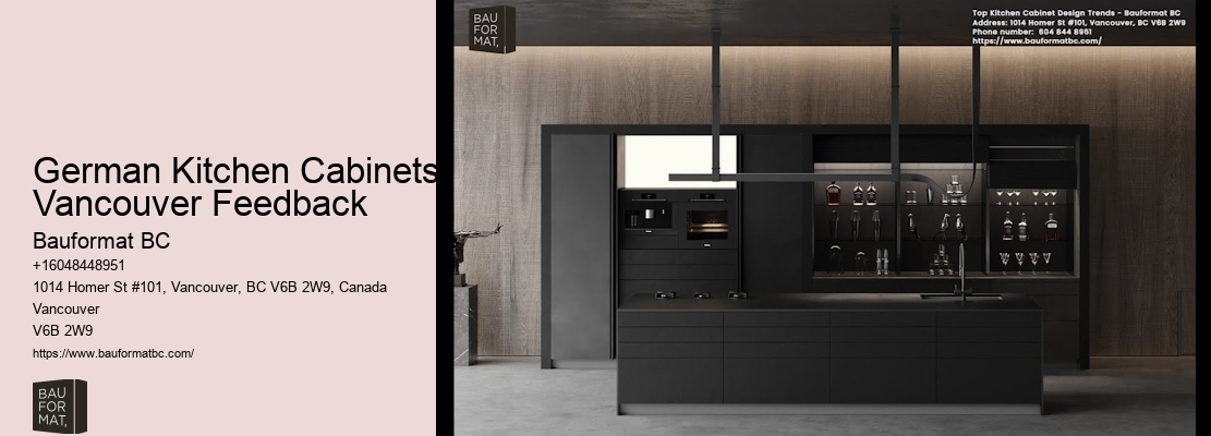 Vancouver Contemporary Kitchen Cabinets