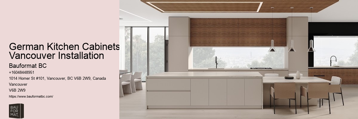 Vancouver's bespoke kitchen cabinets