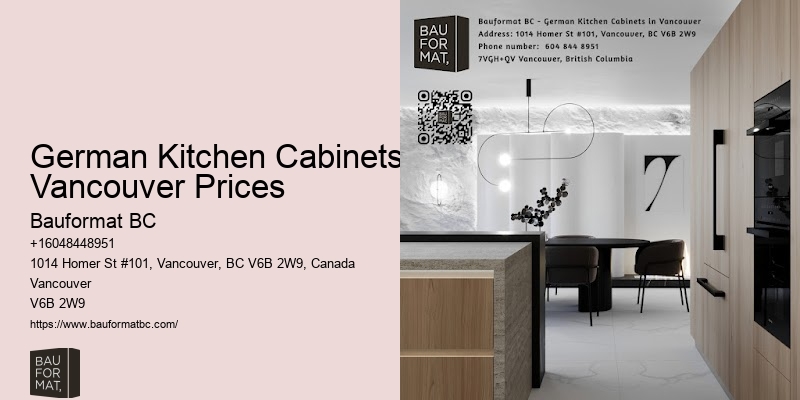 German Kitchen Cabinet Brands Vancouver