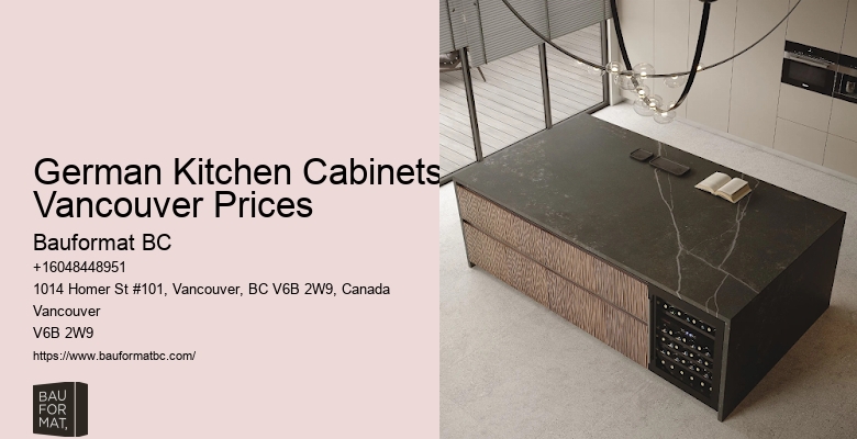 German craftsmanship in Vancouver kitchens