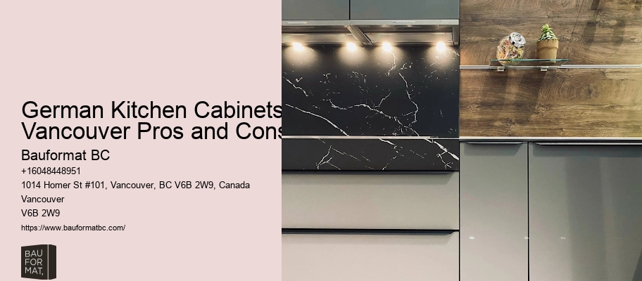 German Kitchen Cabinets Vancouver Sustainability