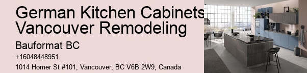 Vancouver's stylish kitchen cabinets