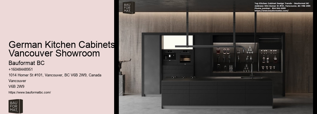 High-quality kitchen cabinetry