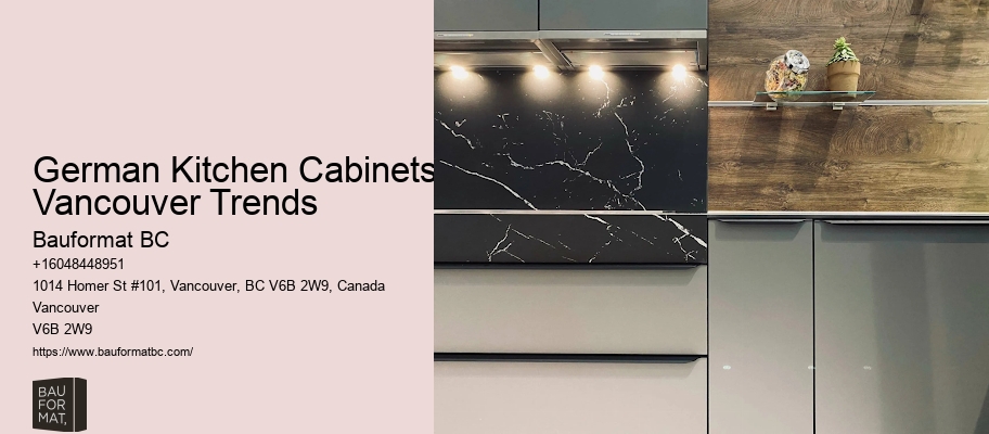 German luxury kitchen cabinet makers Vancouver