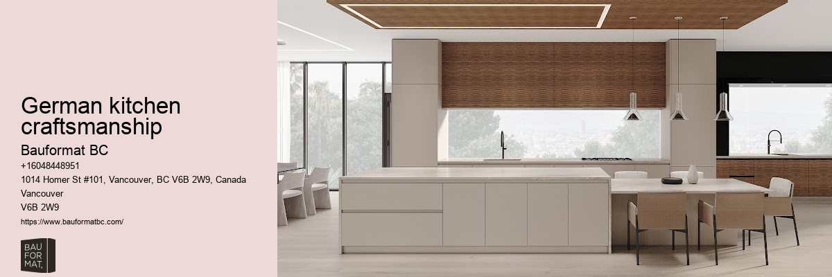 German Kitchen Cabinets Vancouver Aesthetics