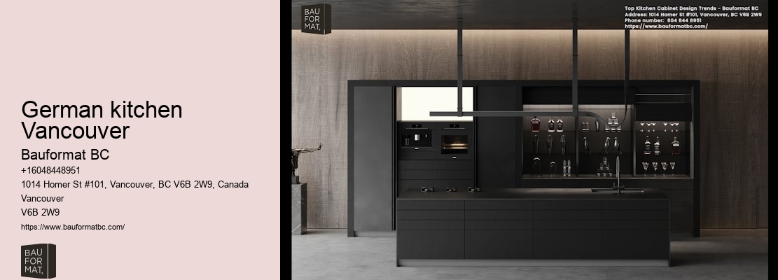 Vancouver's top-notch German kitchen cabinet makers