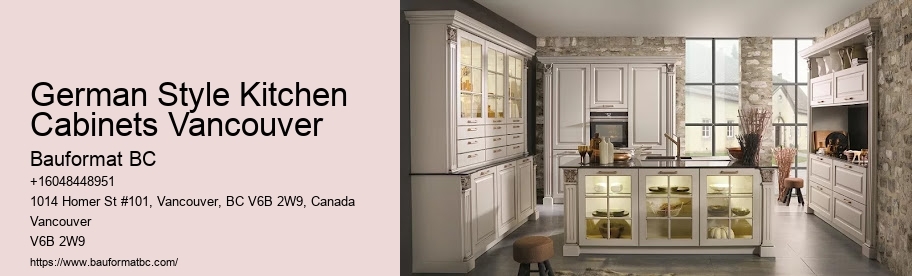 German Kitchen Cabinets