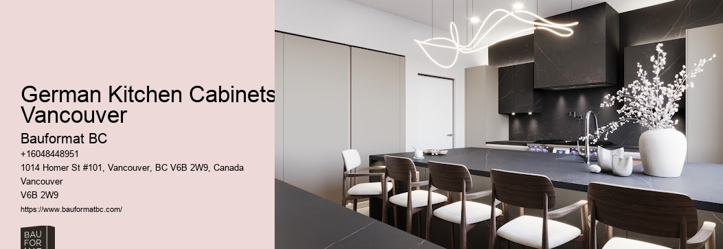 Trendsetting kitchen cabinetry