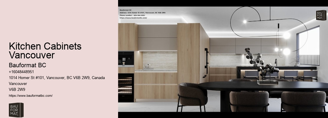 Vancouver's innovative German kitchen cabinet makers