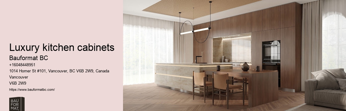 Stylish kitchen cabinets