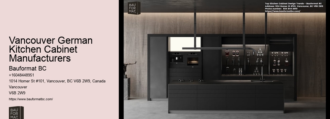 German Kitchen Cabinets Vancouver Offers