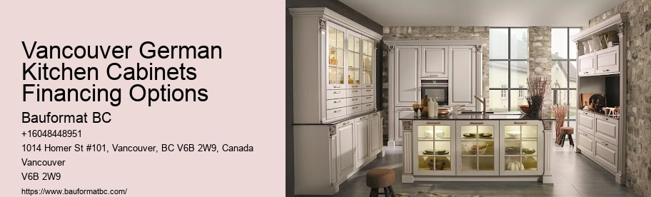 German Kitchen Cabinets Vancouver Eco-friendly