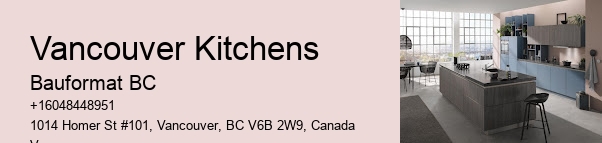 German Kitchen Cabinets Vancouver Prices