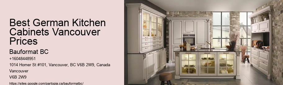 Best German Kitchen Cabinets Vancouver Prices