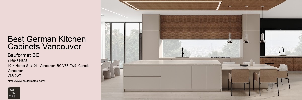 German luxury kitchen cabinets Vancouver